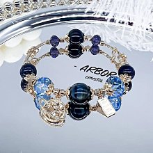 【解忧先生】天然水晶手鍊 海藍寶貔貅手鍊 女 招財手鍊 月光石 白水晶 招財開運 貔貅手繩 歷史價格詳細信息