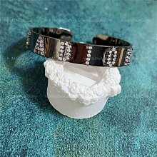 【H.BANDWAGON】個性金屬邊幾何黑白格PU皮面圓形棋盤格開口戒指 活口戒 可調節 開口戒 歷史價格詳細信息