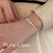 Pure Love樂芙 / 正韓 【B0706】韓系簡約S925純銀單顆愛心鋯石纖細手鏈 / 銀 歷史價格詳細信息