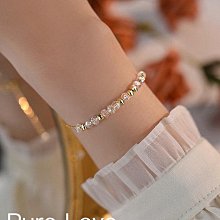 s925純銀小圓珠手鏈女士簡約高級感創意氣質手飾ins小眾飾品 歷史價格詳細信息