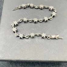 CH*克羅心牛仔長褲 皮質豹紋十字架✟主題 做舊水洗牛仔褲 歷史價格詳細信息