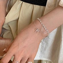 s925純銀小圓珠手鏈女士簡約高級感創意氣質手飾ins小眾飾品 歷史價格詳細信息