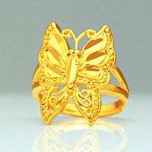 越南沙金戒指女款仿真黃金色戒子活口可調節時尚飾品久不褪色 歷史價格詳細信息