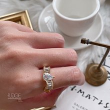 FUDGE法橘 / 正韓 鋯石鑽系列多環造型寬戒指 [二款]/LRS21374 歷史價格詳細信息