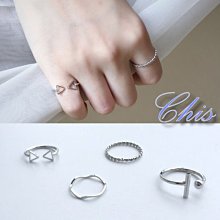 戒指極簡風曲線幾何開口戒指女ins小眾設計感冷淡風氣質百搭高級感 歷史價格詳細信息
