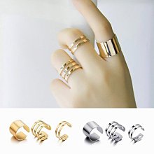 三件套戒指 開口戒指 金屬戒指 明星款韓國飾品 尾戒 女生戒指組 鏤空幾何戒指 關節戒指 可調式戒指 寬版指環 蒂亞奈絲 歷史價格詳細信息