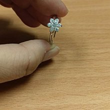 【珍藏翡翠】水鑽四葉草幸運草戒指女戒 歷史價格詳細信息