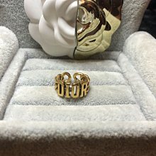 『二手』DIOR 復古做舊手鐲 b0632a 迪奧字母手鐲 金色女款手環 歷史價格詳細信息