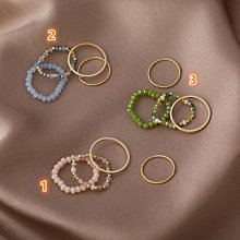 【個性戒指】彩色方磚霸氣戒指流行手飾品戒指女生指環戒子 歷史價格詳細信息