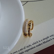 FUDGE法橘 / 正韓 鋯石鑽系列多環造型寬戒指 [二款]/LRS21374 歷史價格詳細信息