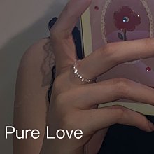 Pure Love樂芙 /正韓 【R0490】韓系簡約S925純銀黑桃愛心開口戒指 / 銀 歷史價格詳細信息