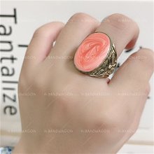 巴洛克圖騰骷髏型軍戒925純銀戒指(哭魯頭/十字架) (T-R150)(現貨)【Ewin 創物】’18 歷史價格詳細信息