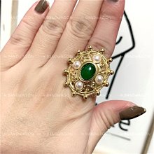 【H.BANDWAGON】代替月亮懲罰你 韓版設計感繽紛多巴胺彩色微鑲細圈八芒星開口戒指 可調節 活口 歷史價格詳細信息