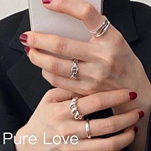 Pure Love樂芙 /正韓 【R0583】韓系簡約S925純銀立體蝴蝶結小圓珠開口戒指 / 銀 歷史價格詳細信息
