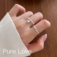 愛心圓珠戒指女 韓國小眾不規則镂空設計開口戒指 食指戒 誇張戒子 男女款情侶對戒 尾戒 潮流疊戴指環 韓版時尚造型手飾品 歷史價格詳細信息