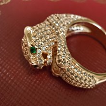 【少女館】新款卡地亞戒指Cartier時尚奢華斑點 豹子戒指經典貴族範奢華撫媚豹子戒指開口戒指情侶對戒指環手飾WDF16 歷史價格詳細信息