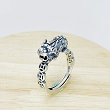 男士925純銀戒指環龍爪銀飾小指戒子INS歐美復古情侶女尾戒潮-鴻運飾品 歷史價格詳細信息