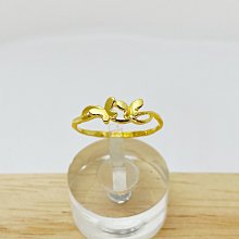 黃金女戒指 蝴蝶結 9999純黃金戒指 | 晶漾金飾鑽石JingYang Jewelry 歷史價格詳細信息