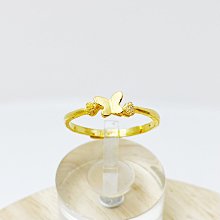 黃金女戒指 蝴蝶結 9999純黃金戒指 | 晶漾金飾鑽石JingYang Jewelry 歷史價格詳細信息