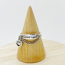 Lucky好運s925純銀戒指指環韓版時尚個性簡約百搭冷淡風復【二丁目】 歷史價格詳細信息