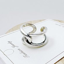 金泰源銀樓 純銀 925 銀 寬版 素戒 亮面 不規則 波浪 曲線 活動戒圍 戒指 戒子 女生 女款 男生 yf1-愛尚飾品 歷史價格詳細信息