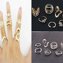 戒指歐美金屬鏈條手鏈戒指一體式指環男女嘻哈朋克風蹦迪戒指復古 歷史價格詳細信息