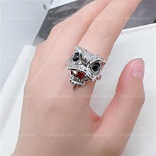 【H.BANDWAGON】個性金屬邊幾何黑白格PU皮面圓形棋盤格開口戒指 活口戒 可調節 開口戒 歷史價格詳細信息