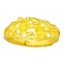 特價出清 24S3A16-1127-A 梅花 彈簧歐幣女戒 活口女戒 歐幣鍍金 活動圍碼 歷史價格詳細信息