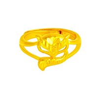 新款金色狐狸戒指 黃金色性感火狐 沙金工藝 厚金電鍍 個性奢華戒指 久不掉色 日韓鍍黃金活口可調節 鍍金指環飾品 歷史價格詳細信息