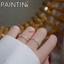 戒指設計感簡約精致素圈戒指小眾高級感輕奢氣質百搭開口可調節食指戒 歷史價格詳細信息