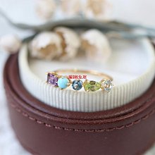 藍托帕石 托帕石 戒指 鑽石刻面 天然 ❤水晶玉石特賣#B473 歷史價格詳細信息