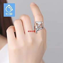 純銀狐貍戒指足銀990復古小眾指環銀飾飾品氣質個性時尚戒子女-鴻運飾品 歷史價格詳細信息
