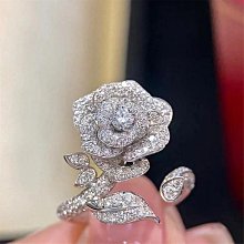 戒指玫瑰花和田玉戒指女小眾設計感白蝶貝母復古風食指開口可調節尾戒 歷史價格詳細信息