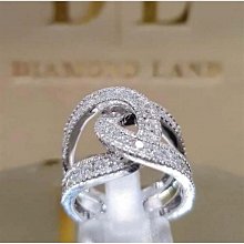 戒指個性交叉XO形鋯石鈦鋼戒指鉆男女鍍白金分色超閃時尚指環簡約 歷史價格詳細信息