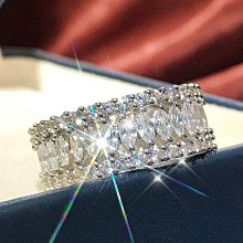 戒指閃亮碎鉆戒指小眾簡約高級ins個性輕奢冷淡時尚套裝食指設計指環 歷史價格詳細信息