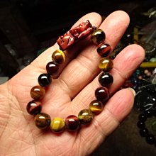 《藍晶寶石玉石特賣》→〈手鍊系列〉→天然天眼珠蠶絲紋帶清透黃玉髓16mm手珠鍊→Y864 歷史價格詳細信息