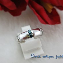 ((天堂鳥)) King of Ring☞日製K18白金祖母綠鑲鑽美戒 歷史價格詳細信息