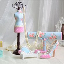 沙發高跟鞋戒指座首飾架歐式韓國女公主擺件展示架珠光寶氣潮流-哈囉好物 歷史價格詳細信息