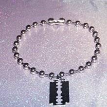 【黑殿】個性圓珠項鍊 刀片圓珠短鏈 個性飾品 個性CHOKER百搭個性單品 男女同款情侶項鍊AC110 價格比較,價格查詢,歷史價格詳細信息