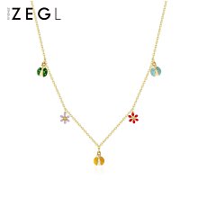 夏日清新款項鏈套裝 使用S999千足銀手打錘紋藏傳黃財神銀餅61 歷史價格詳細信息