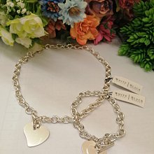 【WHITE HOUSE BLACK MARKET】桃心穿環手鍊.現貨特價150元.竹北可面交.可超取 歷史價格詳細信息