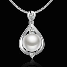 鍍銀項鍊 鑲鑽吊墜-精緻知性亮麗女飾品73ch39[獨家進口][巴黎精品] 歷史價格詳細信息