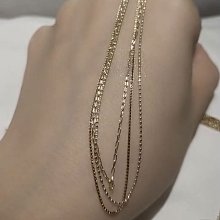 18K金項鍊 o字鏈AU750彩金素鏈女款簡約時尚百搭o字項飾 深圳水貝 歷史價格詳細信息