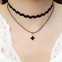 四葉草鎖骨項鏈ins女士時尚925純銀莫桑鉆吊墜配飾小紅書同款飾品--鴻運飾品 歷史價格詳細信息