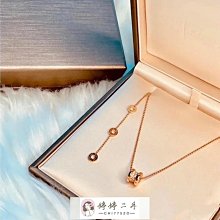 二手 寶格麗BVLGARI系列鏤空貝母 18K玫瑰金鑽石項鏈 CL858772 現貨 歷史價格詳細信息