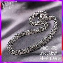 現貨-鈦鋼項鏈.男款龍骨鈦鋼鏈.白鋼鍊.不鏽鋼鍊.情人節.生日.節慶.送禮.自用兩相宜 歷史價格詳細信息