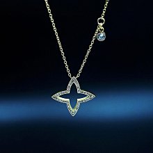 [香港名品]驢家新款 GramMonogram花卉鑲嵌璀璨鋯石項鍊 頸鏈 歷史價格詳細信息