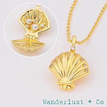 Wanderlust+Co 澳洲品牌 鑲鑽餃子金色項鍊 內鑲Lucky字款 Dumpling Gold 歷史價格詳細信息