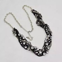 氣質女~金屬風閃鑽波浪流蘇髮夾輕奢大氣高級感鯊魚夾女 歷史價格詳細信息