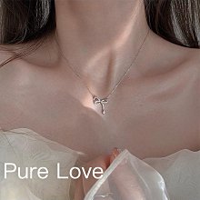 Pure Love樂芙 / 正韓 【N0773】韓系簡約S925純銀U形許願骨所骨鏈 短項鏈 / 銀 歷史價格詳細信息